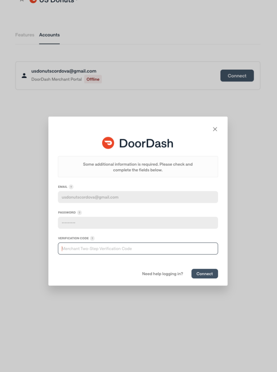 Otter x DoorDash Integration Otter Help Center US