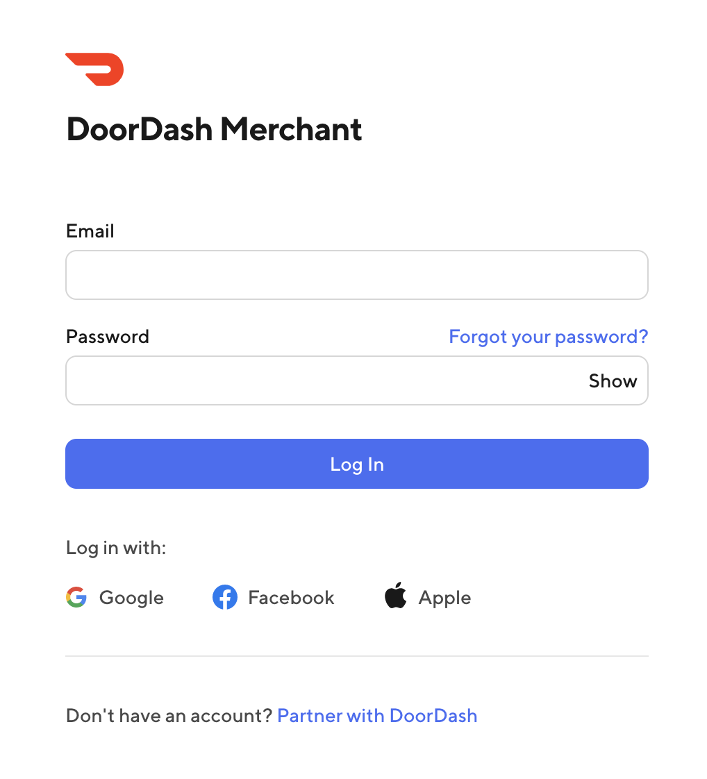 doordash merchant